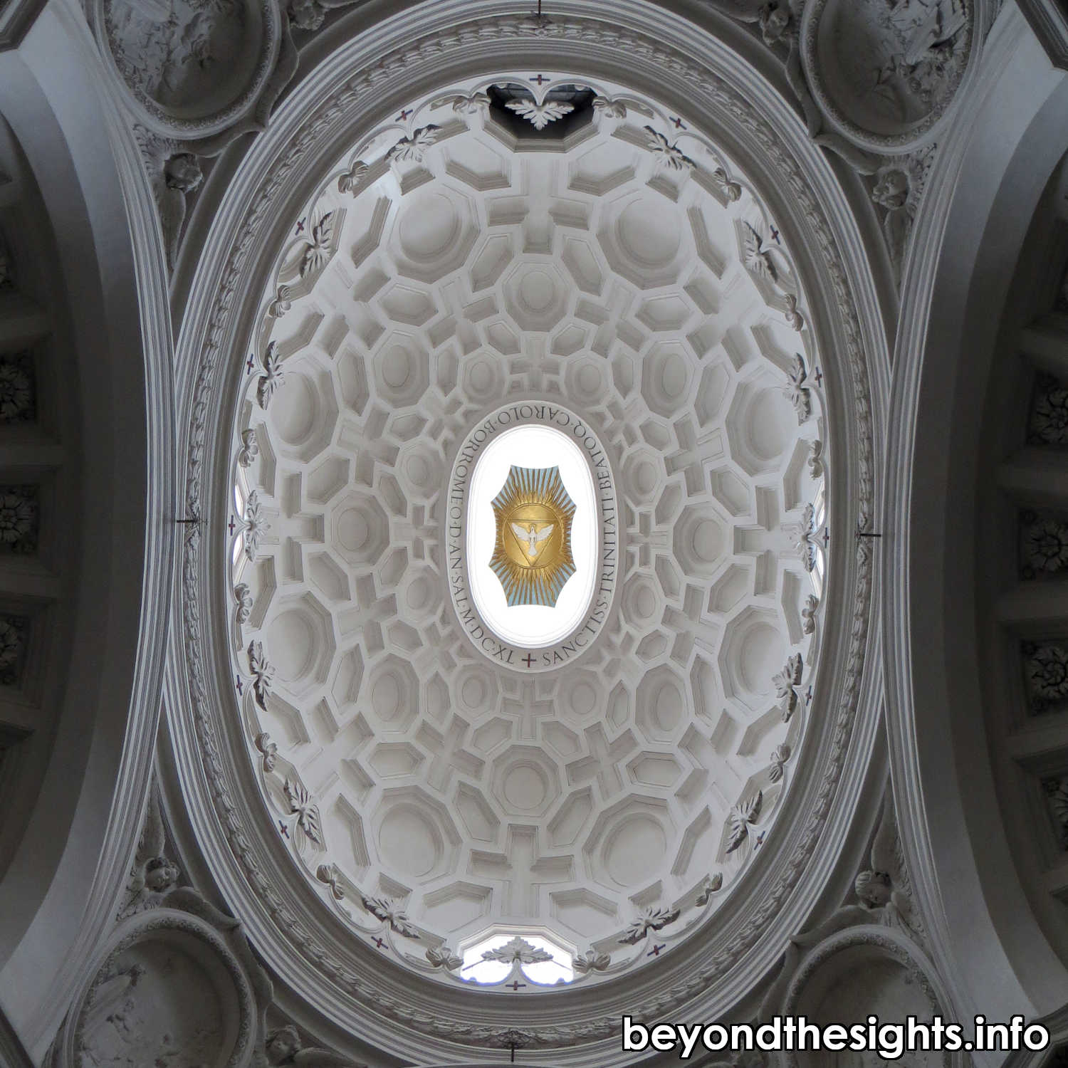 Dome of San Carlo alle Quattro Fontane, Francesco Borromini
